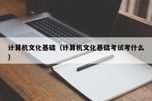 计算机文化基础（计算机文化基础考试考什么）