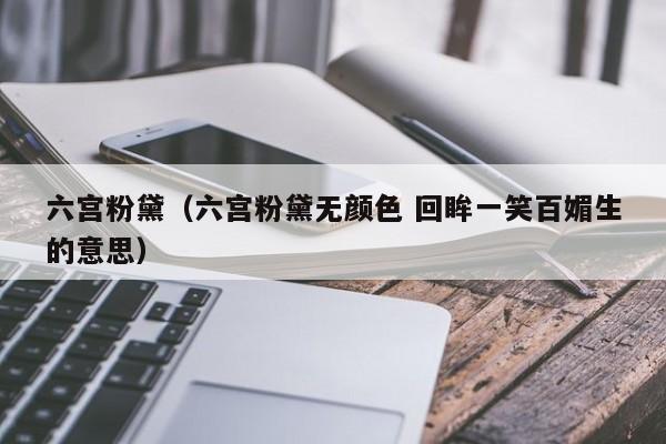 六宫粉黛（六宫粉黛无颜色 回眸一笑百媚生的意思）