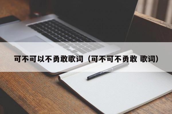 可不可以不勇敢歌词（可不可不勇敢 歌词）