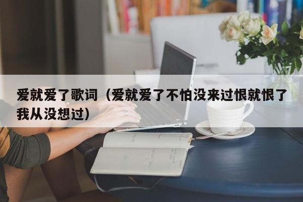 爱就爱了歌词（爱就爱了不怕没来过恨就恨了我从没想过）