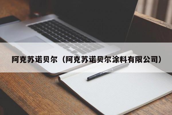 阿克苏诺贝尔（阿克苏诺贝尔涂料有限公司）